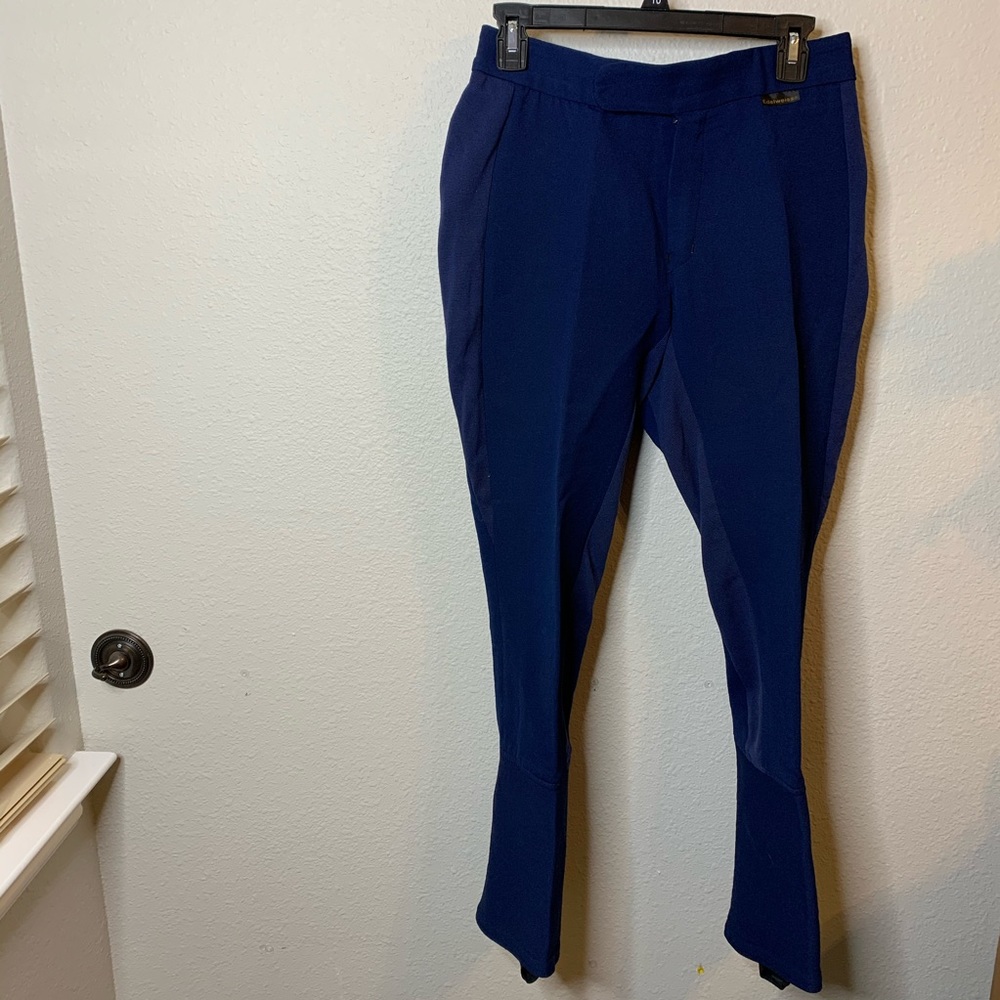 Vintage Edelweiss Wool Blend Ski Pants w/ Stirrups